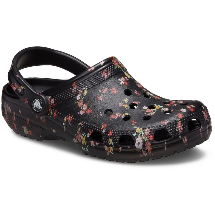 Sandalias tipo zueco con diseño gráfico clásico Crocs 210397 para mujer