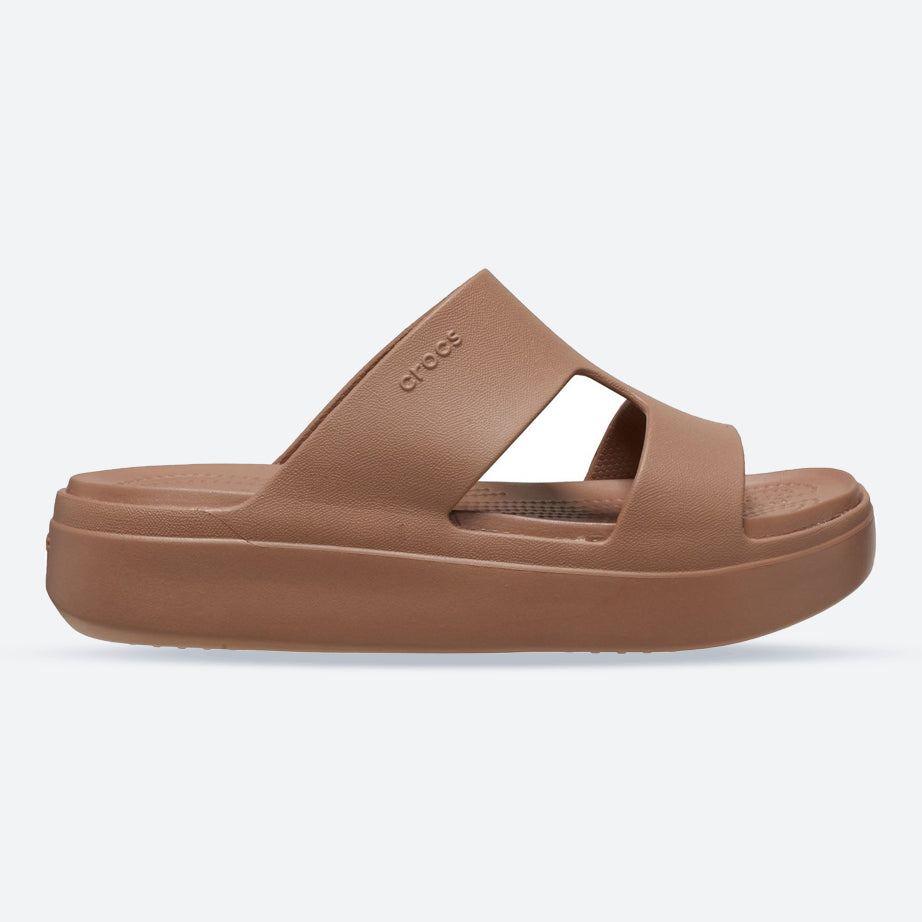 Pantuflas Crocs 209409 Getaway con plataforma y tira en H para