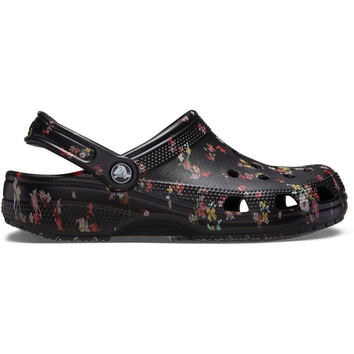 Sandalias tipo zueco con diseño gráfico clásico Crocs 210397 para mujer