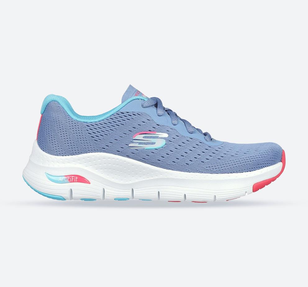 Zapatos Skechers Skechers You Mujer Azul Zapatillas Skechers Arch