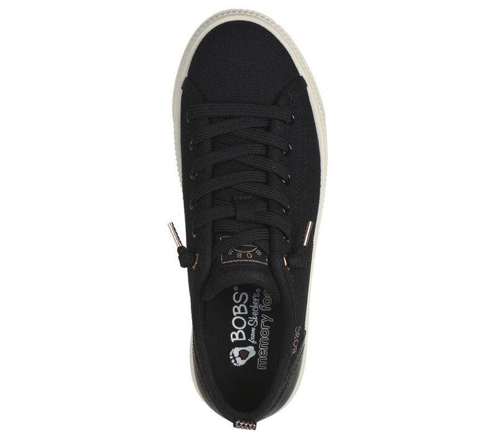 Zapatillas de lona Skechers Bobs Copa 114640 de corte ancho para mujer