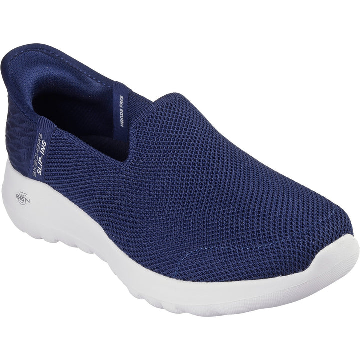 Women's Wide Fit Skechers 124641 Slip-ins Go Walk Joy Vela Shoes