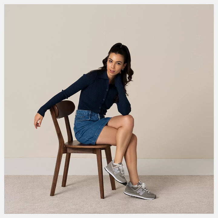 Zapatillas New Balance ML574 de corte ancho para mujer - Exclusivas ENCAP