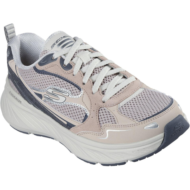 Women's Wide Fit Skechers 150493 Edgeride Trainers in Slate - Image 1