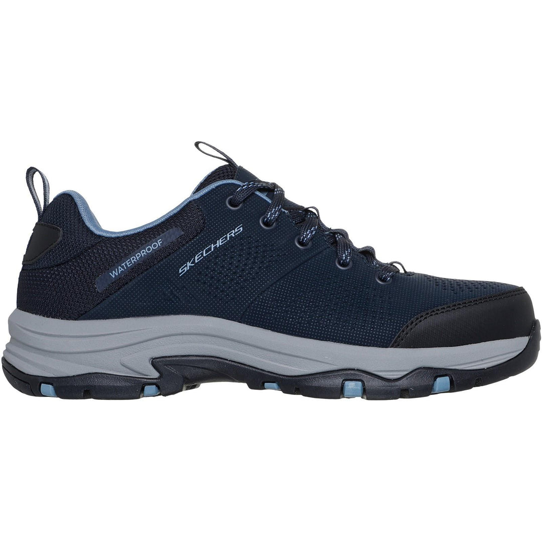 Women's Relaxed Fit Skechers 180119 Waterproof Trego Trail Destiny Trainers in Chocolate - Image 2