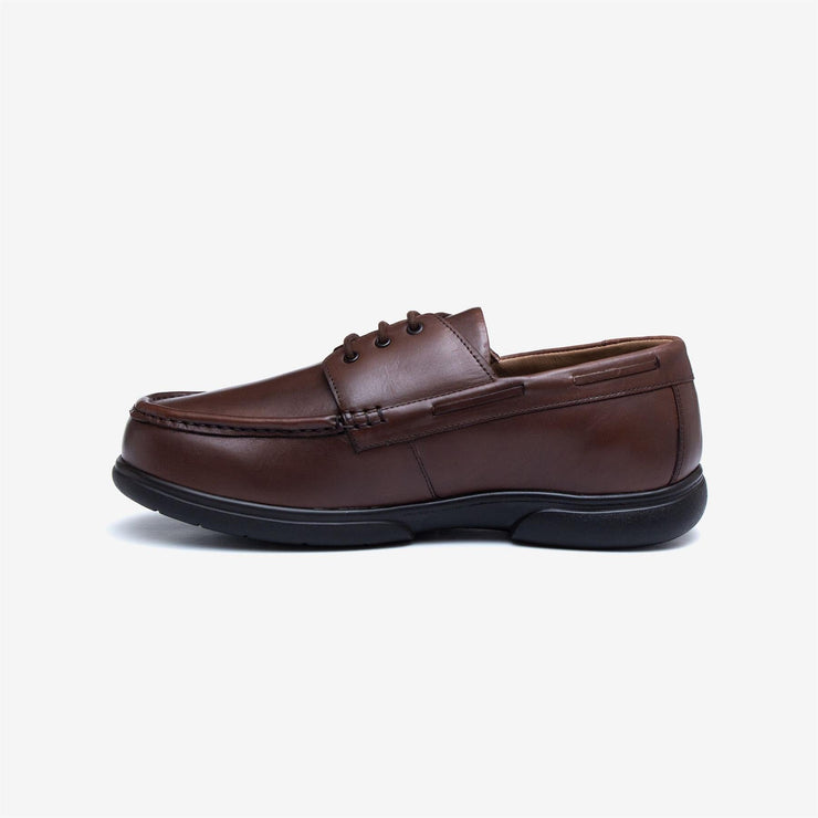 Tredd Well Dean Brown Extra Wide Shoes-4