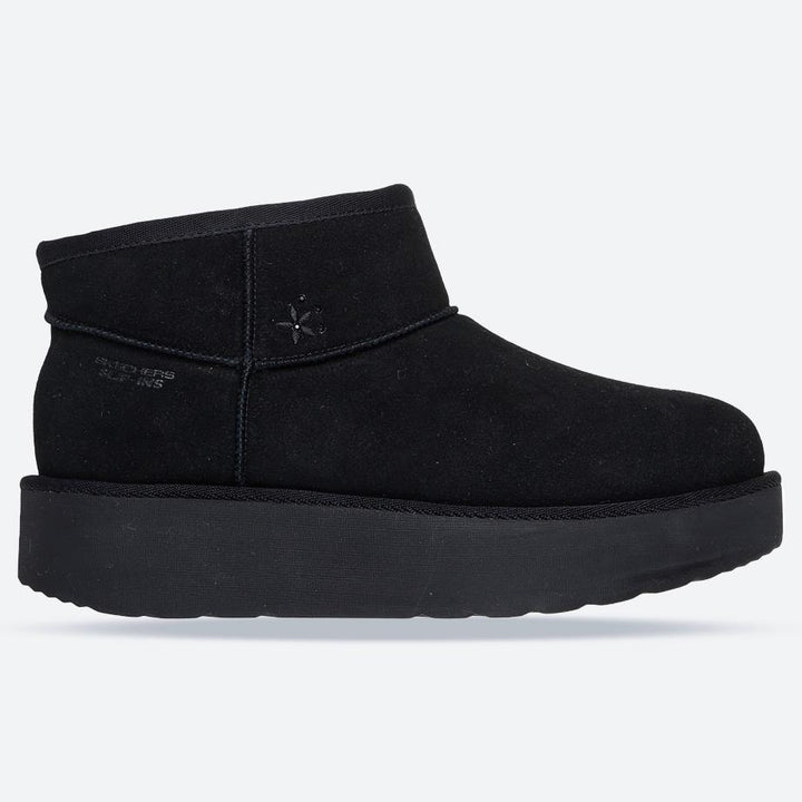 Women's Wide Fit Skechers 169143 Slip-ins Keep Cozy Boots