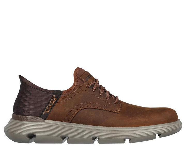 Men's Wide Fit Skechers Slip-ins 205046 Garza Gervin Trainers in Black - Image 1