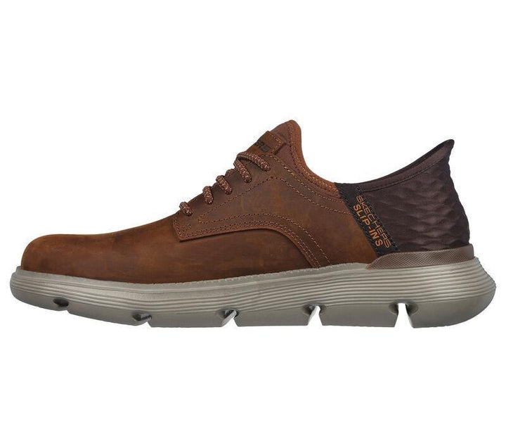 Men's Wide Fit Skechers Slip-ins 205046 Garza Gervin Trainers in Black - Image 1
