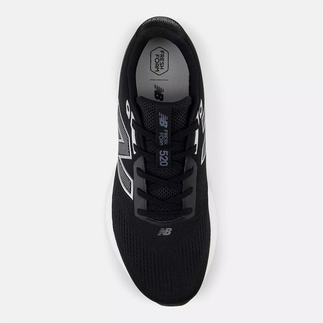 Men's Wide Fit New Balance M520LK9 Walking/Running Trainers - Fresh Foam in Black - Image 5