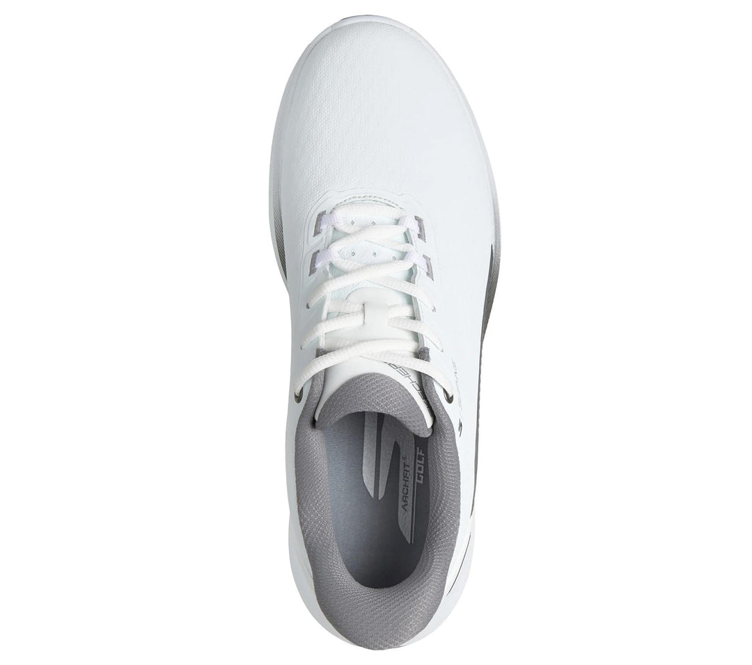 Men's Wide Fit Skechers Slip-ins SK214147 Waterproof Pure SI Trainers in White - Image 4