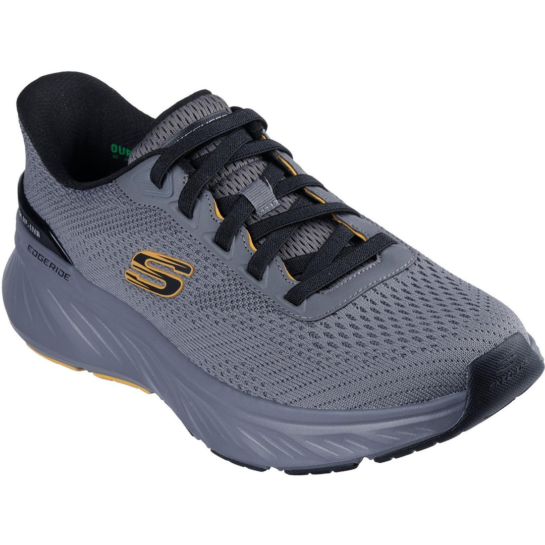Men's Relaxed Fit Skechers 232846 Slip-ins Sport Edgeride Erlson Trainers in Navy/Orange - Image 8