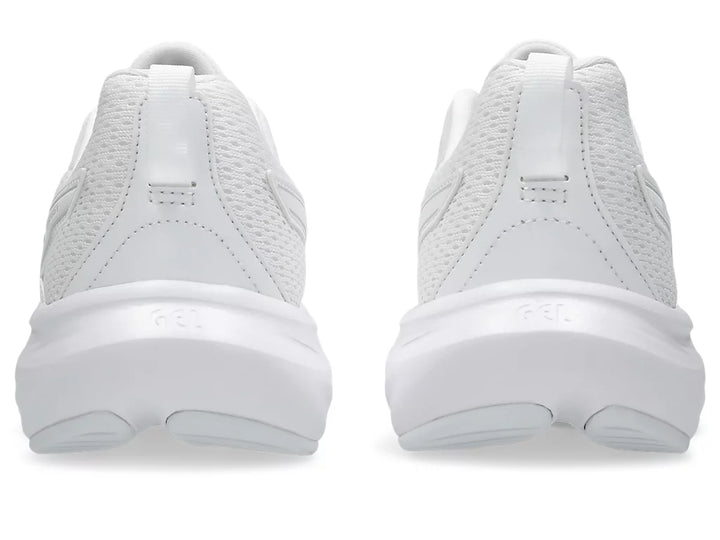 Men's Wide Fit Asics Gel Contend 9 Running Trainers in White/Glacier Grey - Image 1