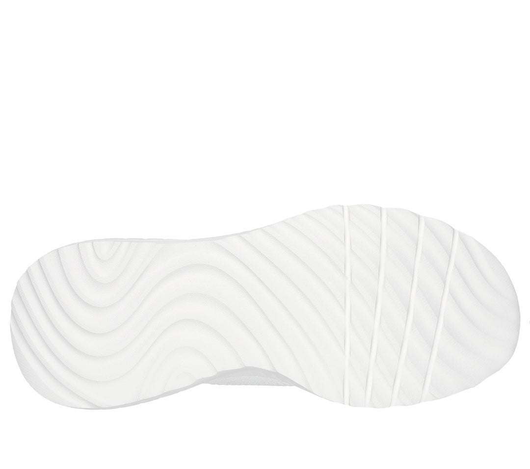 Women's Wide Fit Skechers 117497W Bobs Sport Squad Waves Trainers