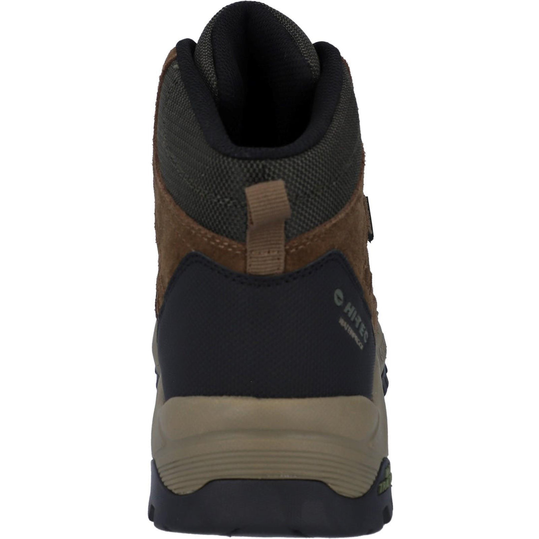 Men's Wide Fit Hi-Tec Bandera Expedition Mid Hiking Waterproof Boots