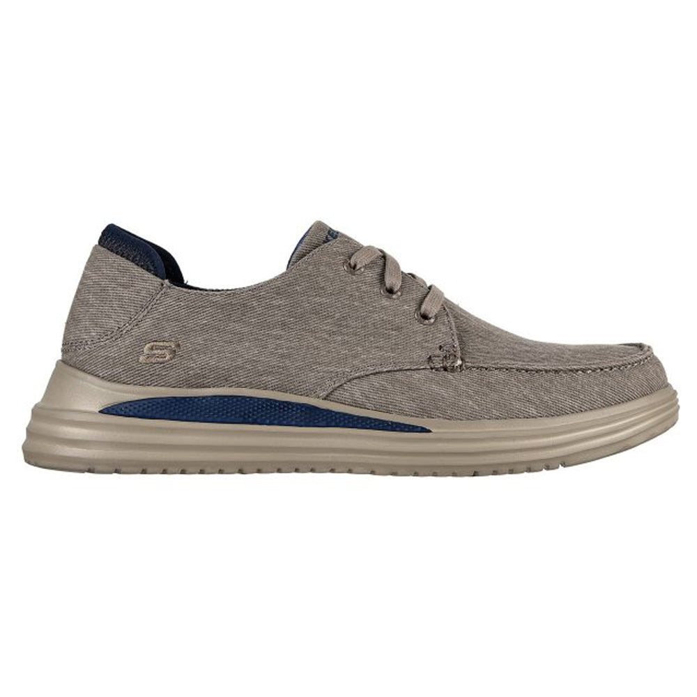 Zapatillas Skechers 204471 Proven Forenzo de corte ancho para hombre in Gris pardo - Image 1