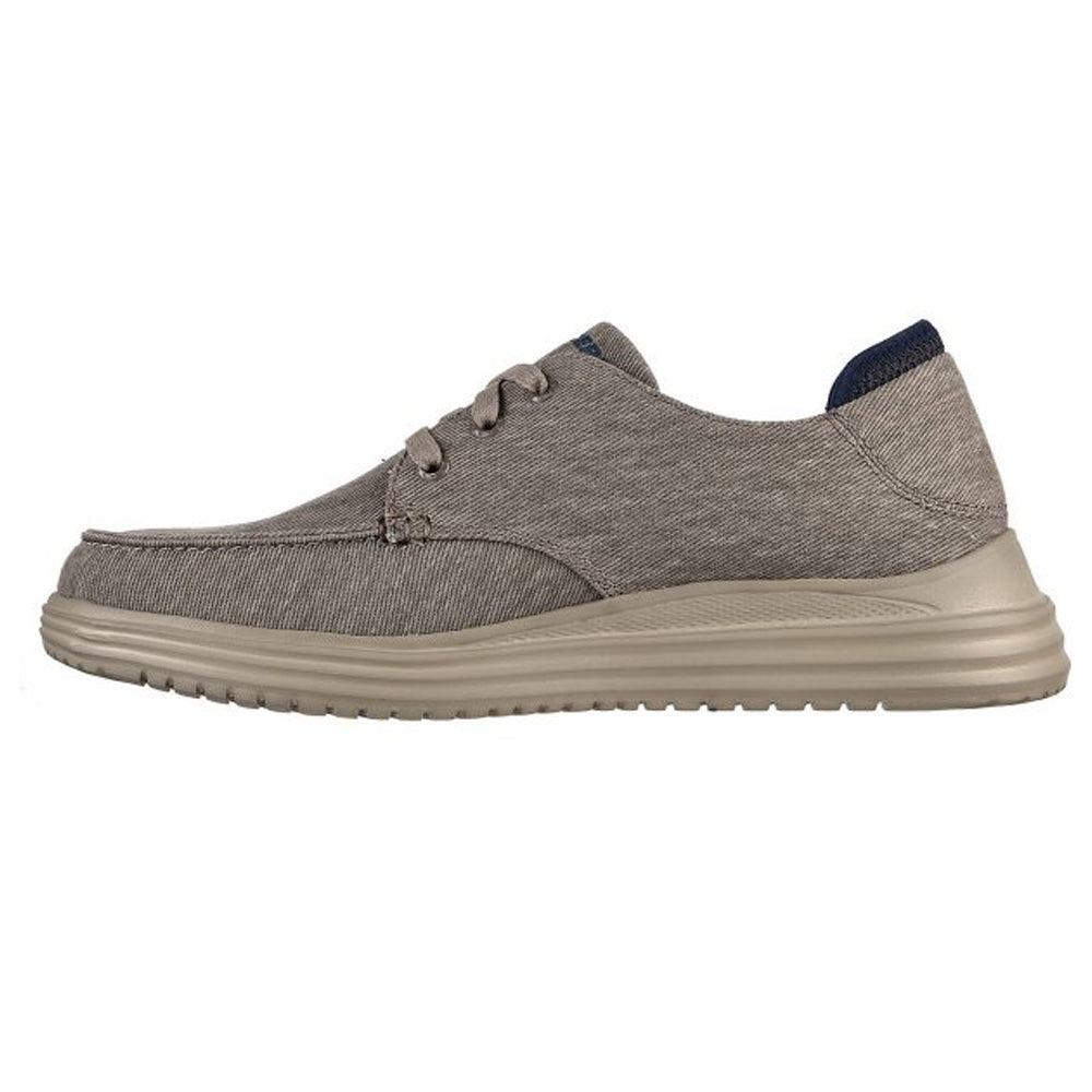 Zapatillas Skechers 204471 Proven Forenzo de corte ancho para hombre in Gris pardo - Image 3