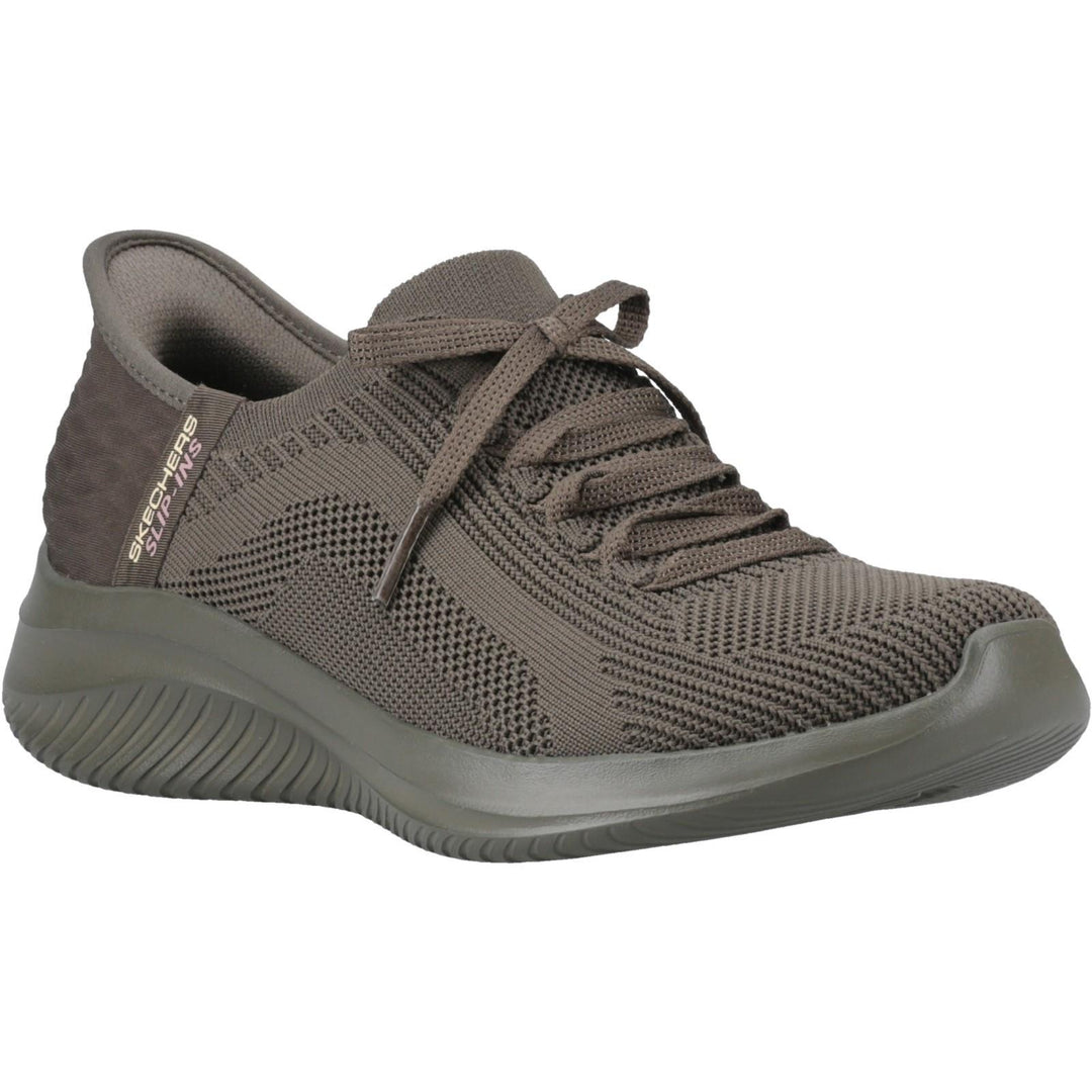 Women's Wide Fit Skechers 150447 Slip-ins Ultra Flex 3.0 Pure Color Trainers in Dark Navy - Image 6