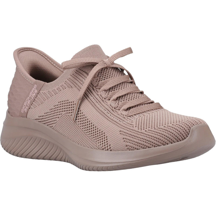 Women's Wide Fit Skechers 150447 Slip-ins Ultra Flex 3.0 Pure Color Trainers in Dark Navy - Image 1