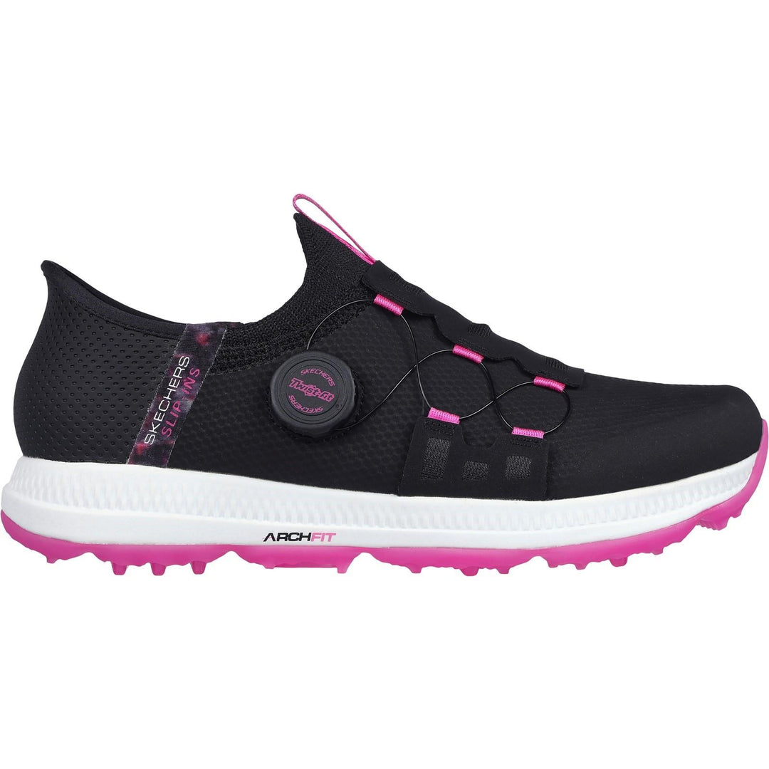 Women's Wide Fit Skechers 123062 Slip-ins Waterproof Go Golf Elite 5 Trainers