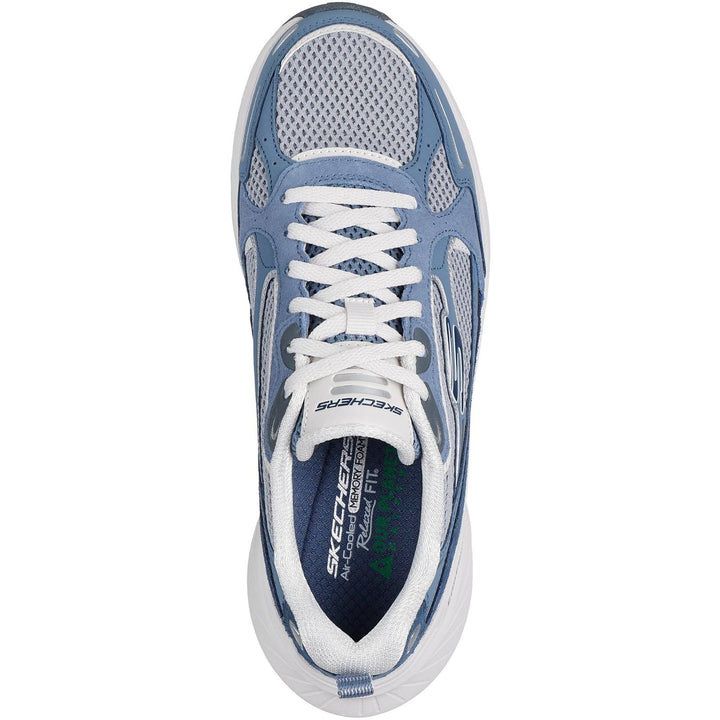 Women's Wide Fit Skechers 150493 Edgeride Trainers in Slate - Image 1