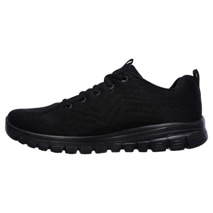Skechers 12615 Graceful Get Connected Trainers Black-3