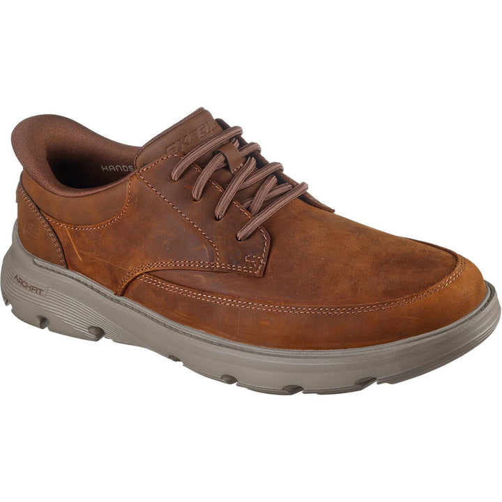 Men's Relaxed Fit Skechers 205517 Slip-ins Arch Fit Garza Rowan Trainers in Black - Image 1