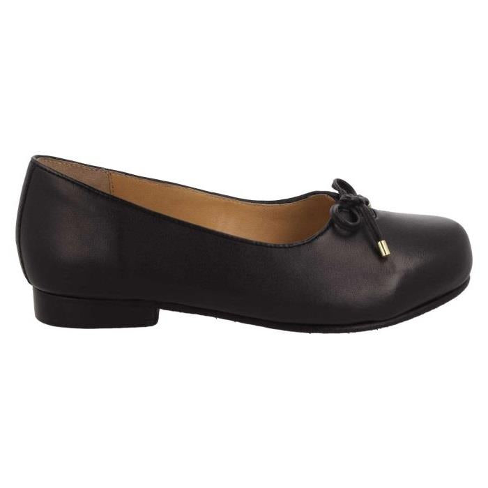 Women's Wide Fit DB Magnolia Loafers in Black Leather - Image 2