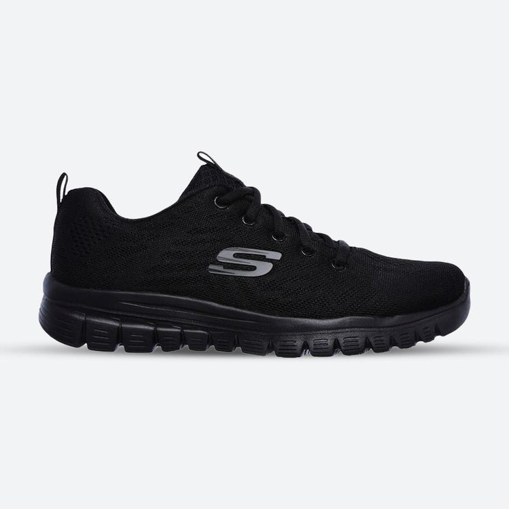 Skechers 12615 Graceful Get Connected Trainers Black-main