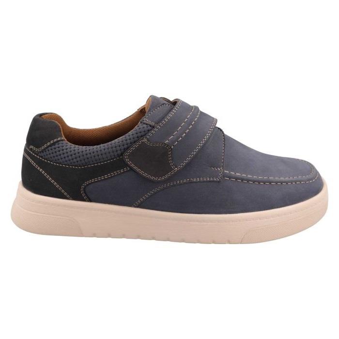 Men's Wide Fit DB Ethan Shoes in Denim Nubuck - Image 2