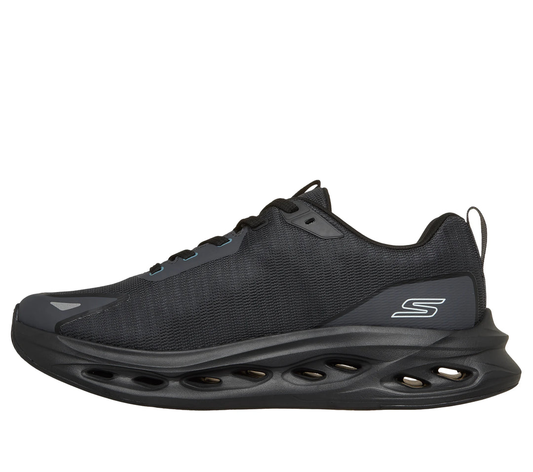 Men's Wide Fit Skechers 220417W Max Cushioning Glide Step Tukker Trainers in Navy/Blue - Image 10