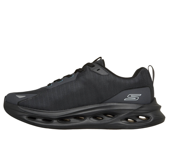 Men's Wide Fit Skechers 220417W Max Cushioning Glide Step Tukker Trainers in Navy/Blue - Image 1