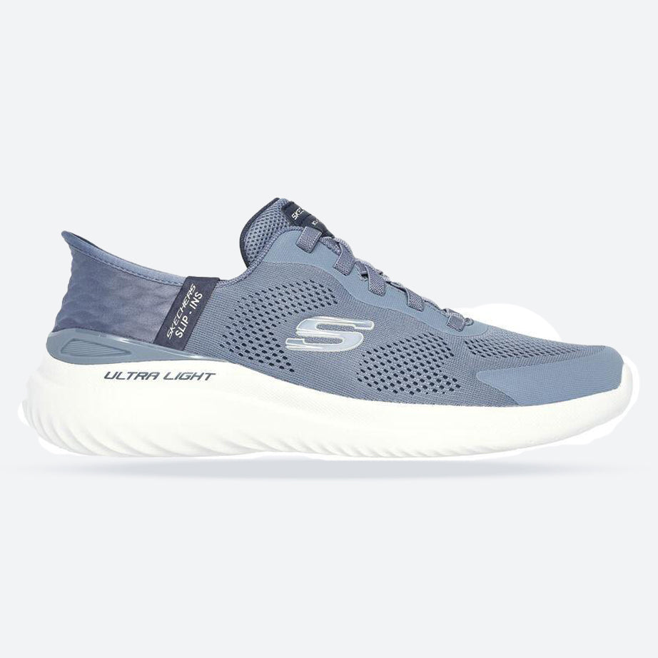 Zapatillas de deporte sin cordones Skechers 232459 Bounder 2.0 Emerged de corte ancho para hombre