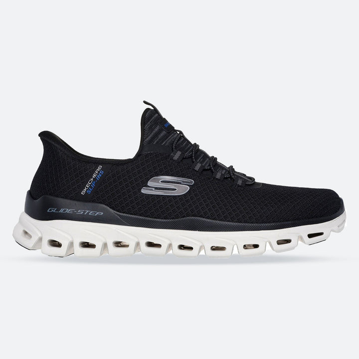 Men's Wide Fit Skechers 233010 Slip-ins Glide Step Noxus Trainers