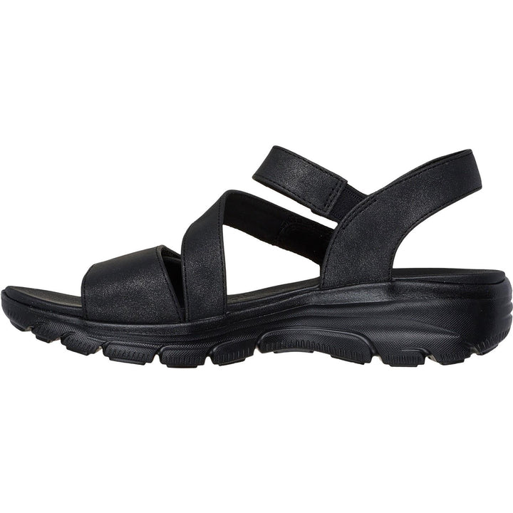 Women's Relaxed Fit Skechers 163532 Easy Going All Day Chic Sandals in Taupe - Image 1