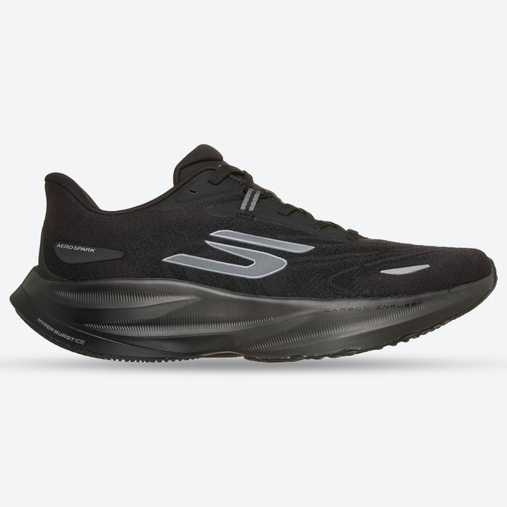 Zapatillas de hombre Skechers 246200 Go Run Ride 12 de ajuste ancho in azul marino/naranja - Image 1