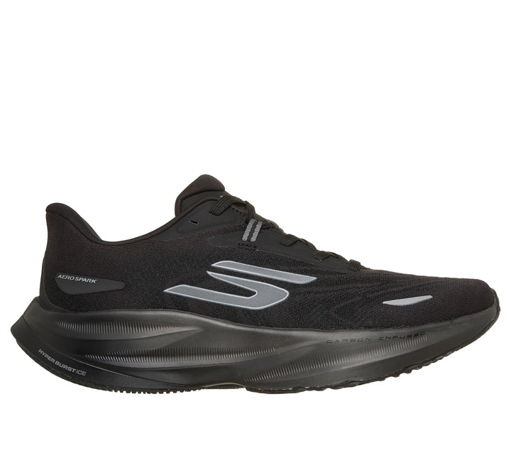 Zapatillas de hombre Skechers 246200 Go Run Ride 12 de ajuste ancho in azul marino/naranja - Image 1