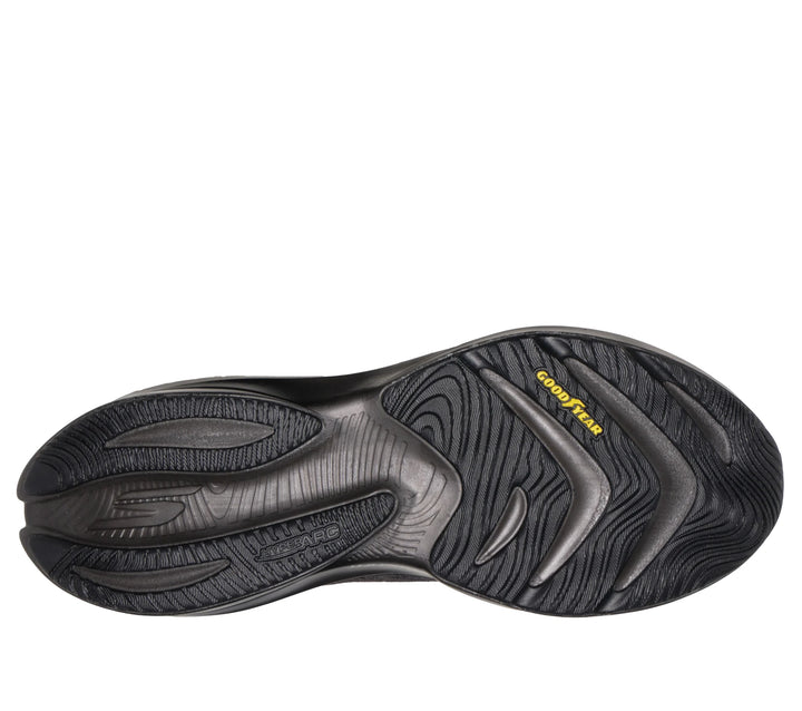 Zapatillas de hombre Skechers 246200 Go Run Ride 12 de ajuste ancho in azul marino/naranja - Image 1