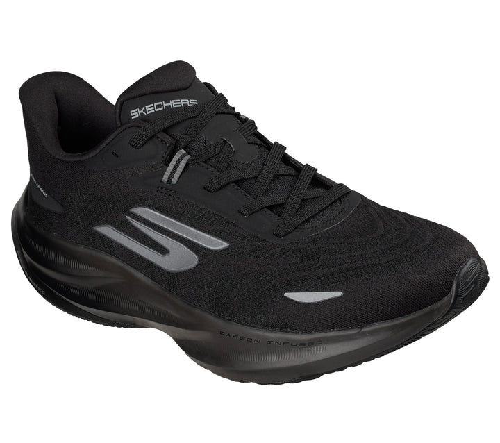 Zapatillas de hombre Skechers 246200 Go Run Ride 12 de ajuste ancho in azul marino/naranja - Image 1