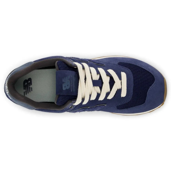 Women's Wide Fit New Balance U5747FO Trainers in Navy - Image 1