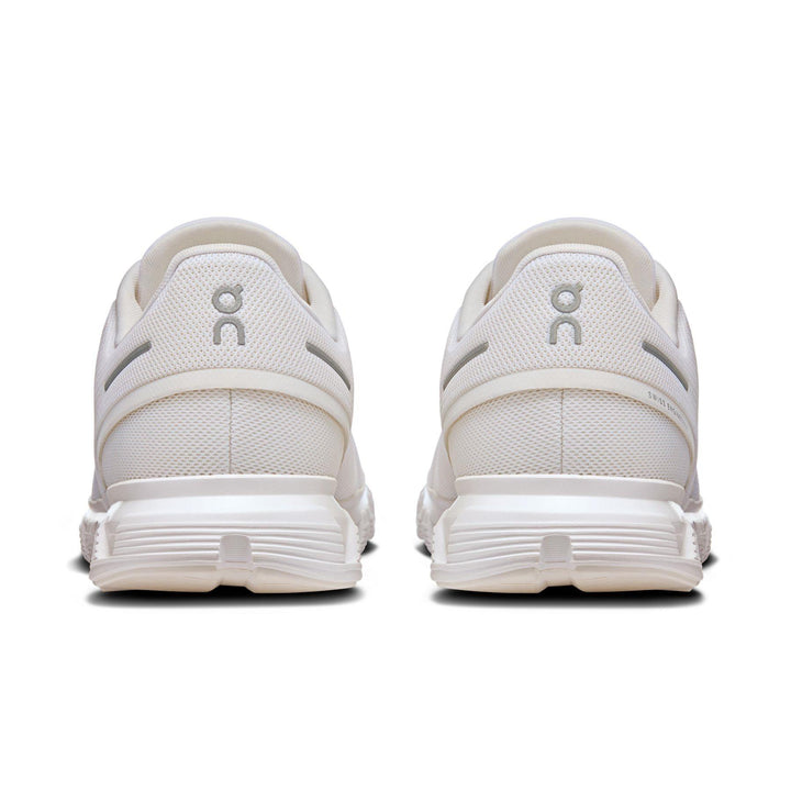 Men's Wide Fit On Cloud 6 Wide Trainers - White in White/White - Image 1
