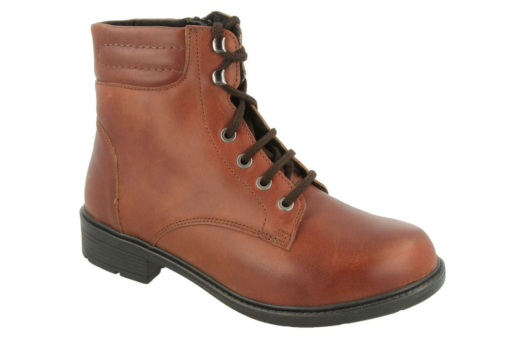 Botas DB Reef de corte ancho para mujer in Castaño - Image 8