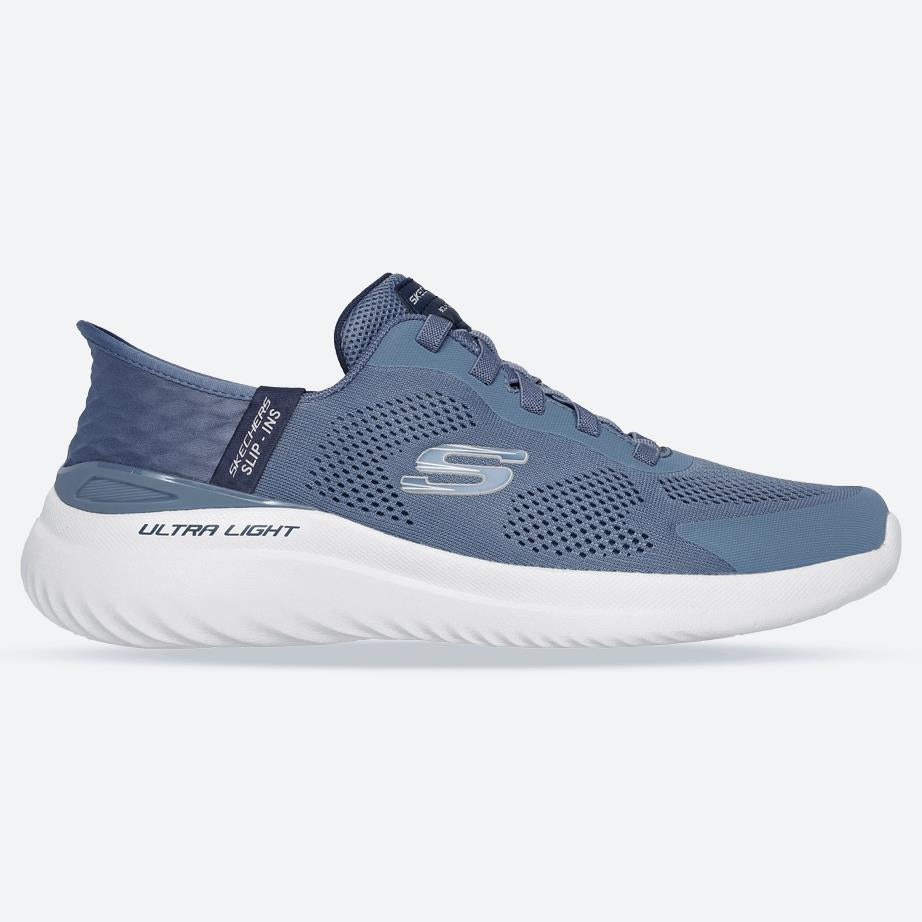 Men's Wide Fit Skechers Slip-ins 232459 Bounder 2.0 Emerged Trainers in Slate - Image 1