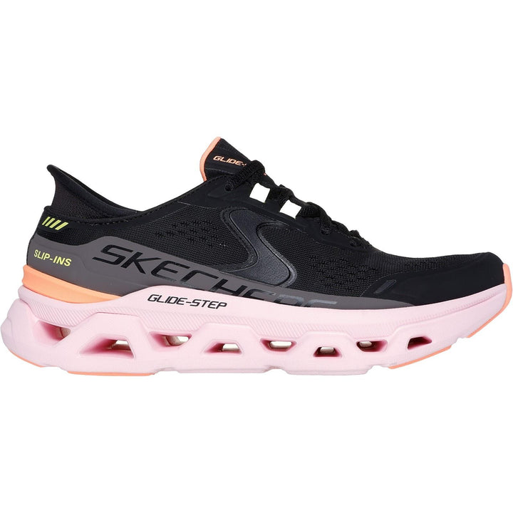 Women's Wide Fit Skechers 150510 Slip-ins Glide Step Altus Trainers in Black/Multi - Image 1