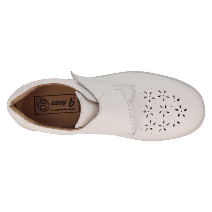 Women's Wide Fit DB Jocelyn Shoes in Navy Leather - Image 1