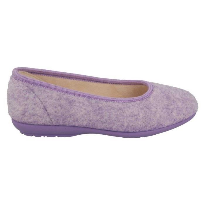 Women's Wide Fit DB Luella Pump Slippers in Mint Green Felt - Image 1