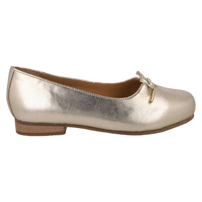 Women's Wide Fit DB Magnolia Loafers in Black Leather - Image 9