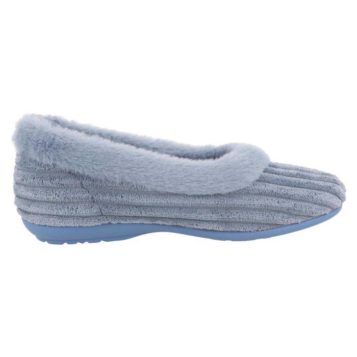 Women's Wide Fit DB Andrea Slippers in Pink Textile - Image 1