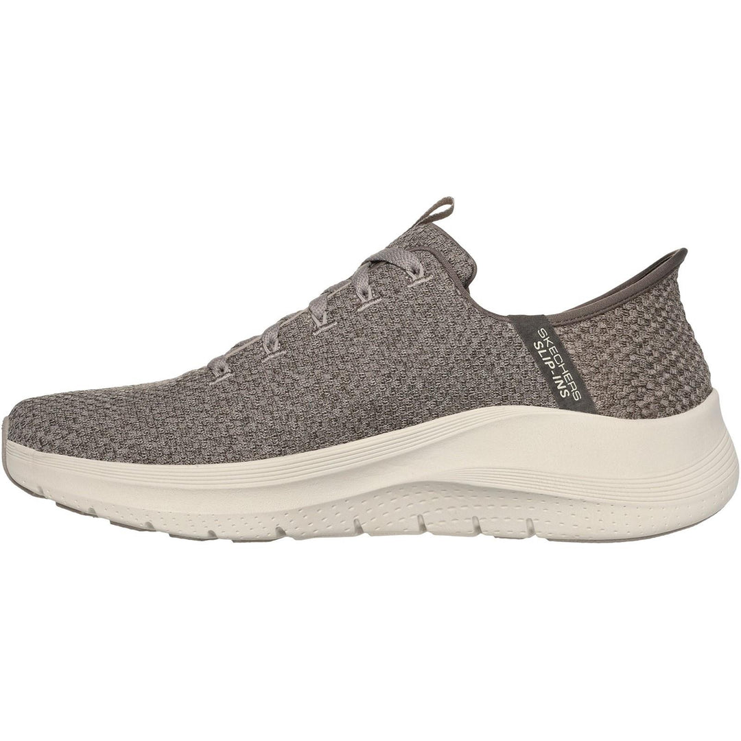 Men's Wide Fit Skechers 232462 Slip-ins Arch Fit 2.0 Look Ahead Trainers in Black - Image 10
