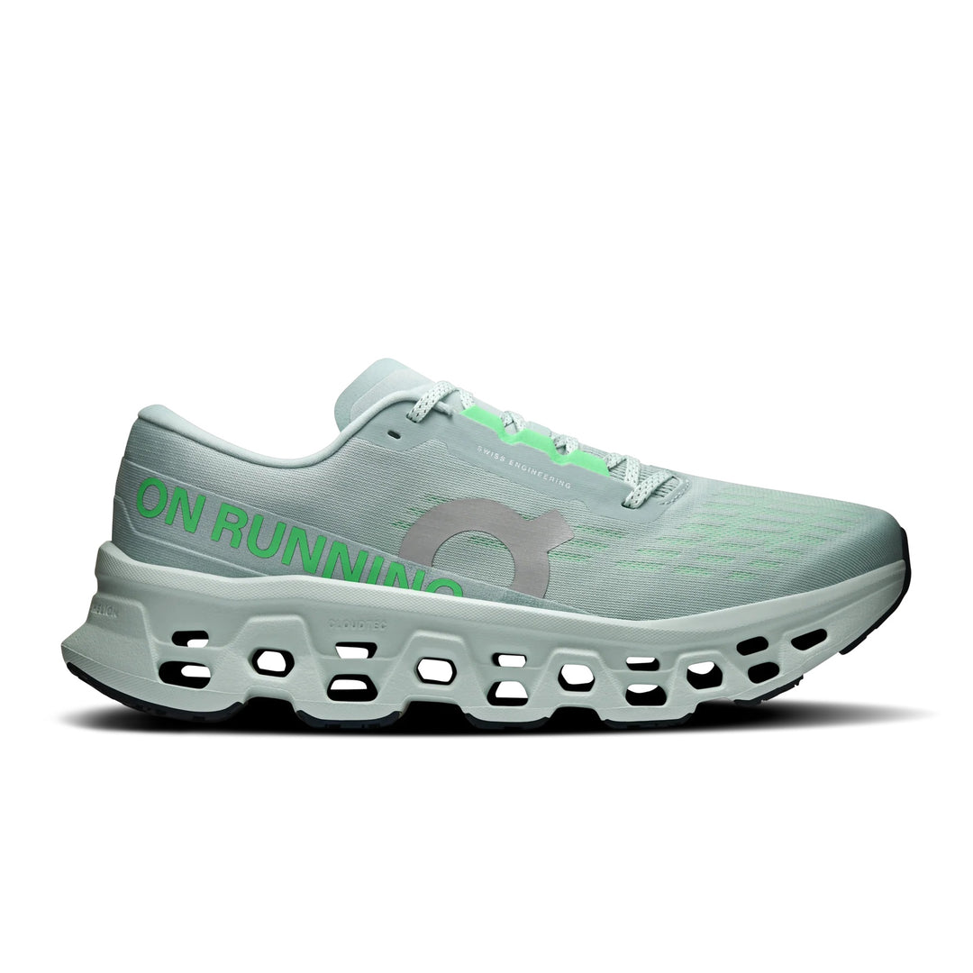 Zapatillas de hombre de horma ancha On Cloudmonster 3 in Negro - Image 15